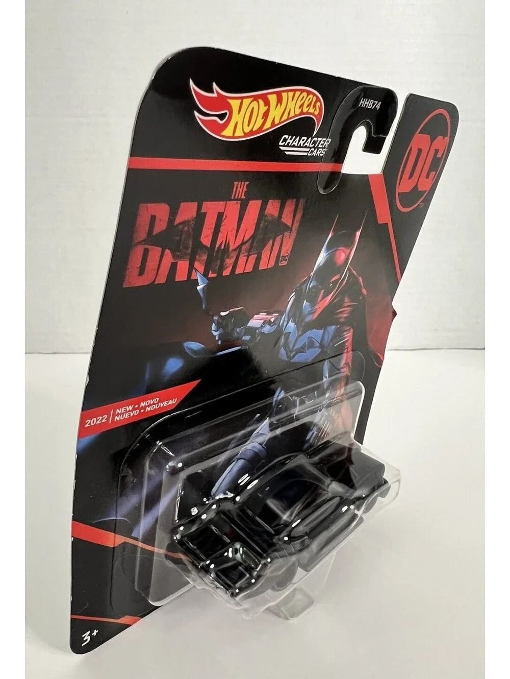 New Hot Wheels DC The Batman 2022 Batman Character Car GRM30 1:64 Sealed